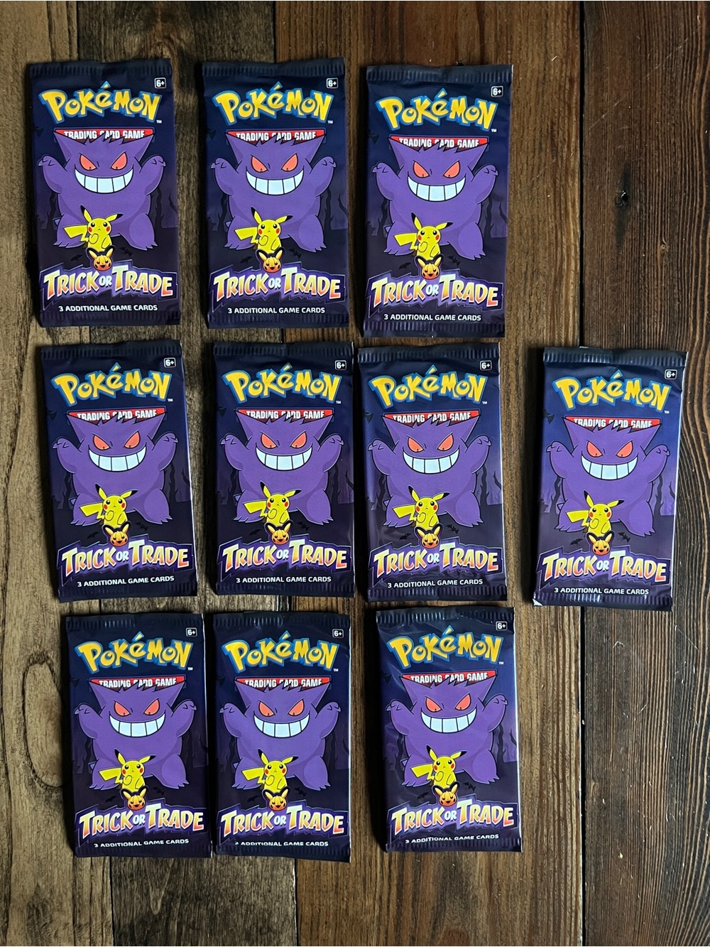 POKÉMON • 2022 Trick or Trade game cards